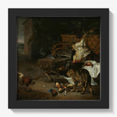 Still Life with Fowl and Fruits by Melchior d'Hondecoeter - thumbnail_1_bf_66b0f1a11000f9bb7f31f60f